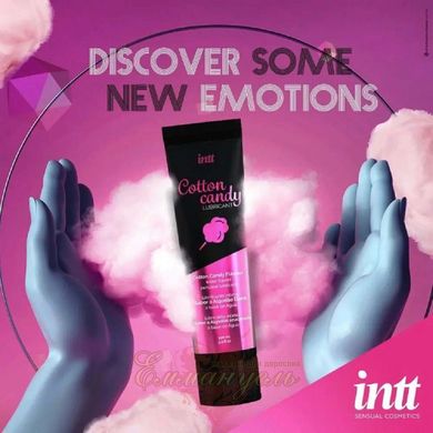 Edible lubricant - Intt Cotton Candy, 100 ml